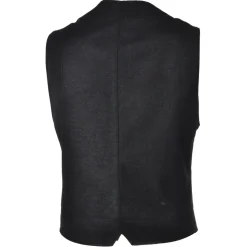 BoB Company - Single-Breasted Waistcoat in Check Pattern - Blue/Brown - Waistcoat - Made in Italy - Luxury Exclusive Collection - Avvenice