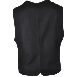 BoB Company - Single-Breasted Waistcoat in Check Pattern - Blue/Beige - Waistcoat - Made in Italy - Luxury Exclusive Collection - Avvenice