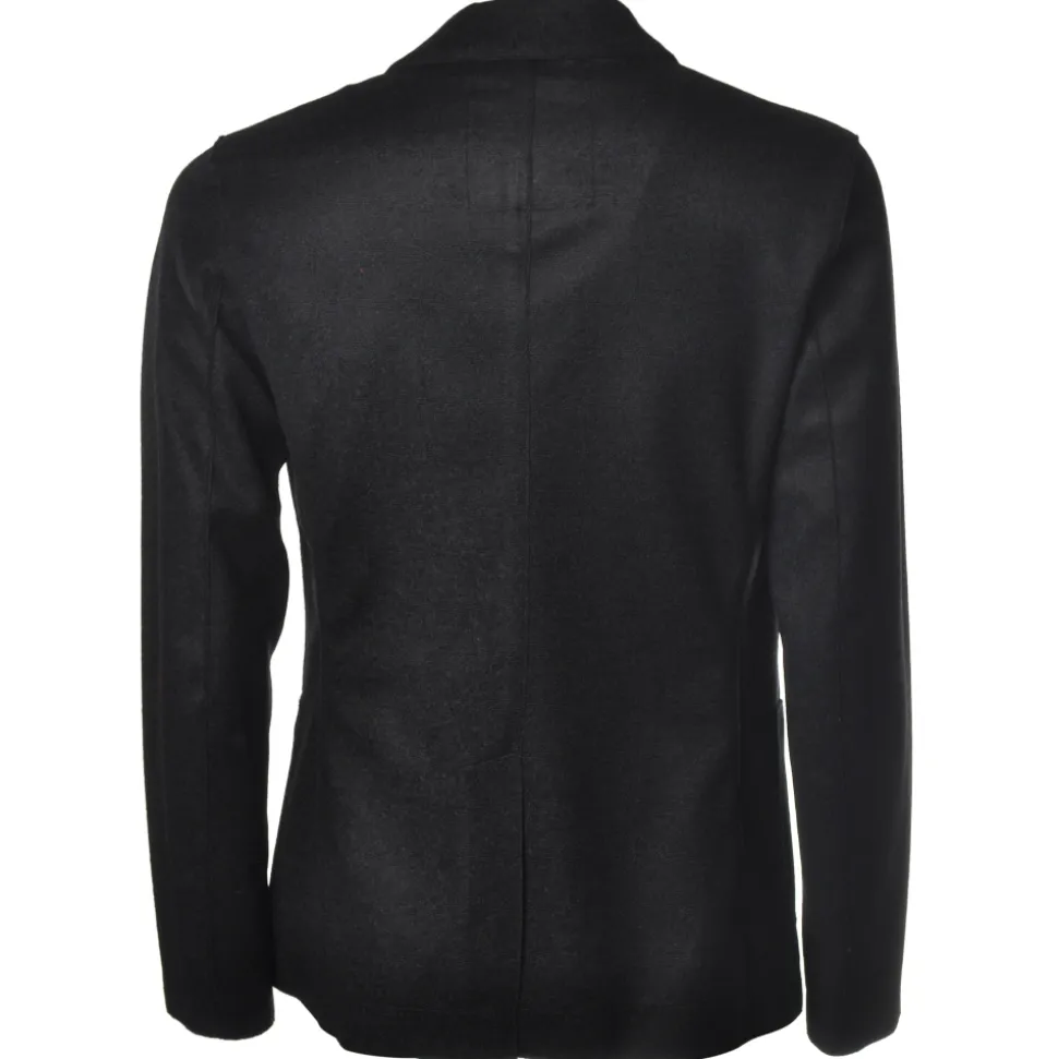 BoB Company - Single-Breasted Jacket in Technical Fabric - Blue - Jacket - Made in Italy - Luxury Exclusive Collection - Avvenice