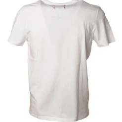 BoB Company - T-Shirt with Multicolor Written Print - White - T-Shirt - Made in Italy - Luxury Exclusive Collection - Avvenice