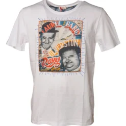 BoB Company - T-Shirt with Multicolor Print and Patches - White - T-Shirt - Made in Italy - Luxury Exclusive Collection - Avvenice