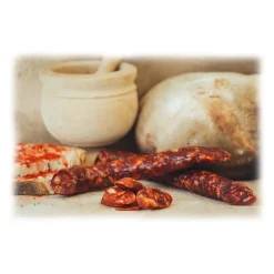 Bontà di Fiore - White Seasoned Sausage Spicy - 300 g - Avvenice
