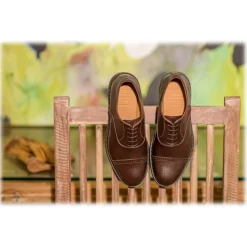 Bottega Senatore - Aponio - Oxford - Francesina - Italian Handmade Man Shoes - High Quality Leather Shoes - Avvenice