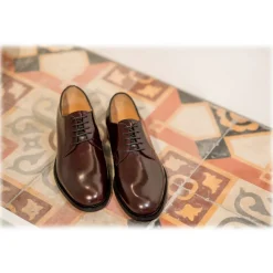 Bottega Senatore - Bebio - Derby - Italian Handmade Man Shoes - High Quality Leather Shoes - Avvenice