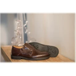 Bottega Senatore - Didio - Double Monk Straps - Italian Handmade Man Shoes - High Quality Leather Shoes - Avvenice