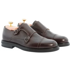 Bottega Senatore - Druso - Double Monk Straps - Italian Handmade Man Shoes - High Quality Leather Shoes - Avvenice