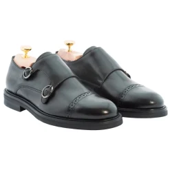 Bottega Senatore - Duilio - Double Monk Straps - Italian Handmade Man Shoes - High Quality Leather Shoes - Avvenice