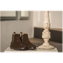 Bottega Senatore - Novio - Chelsea Boots - Italian Handmade Man Shoes - High Quality Leather Shoes - Avvenice