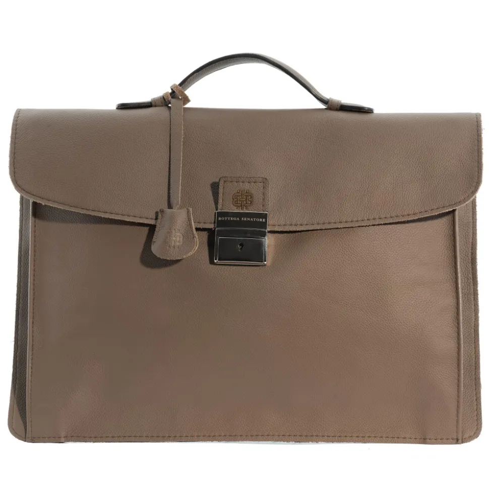 Bottega Senatore - Romeo - Italian Artisan Brief Case - High Quality Leather Bag - Avvenice