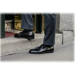 Bottega Senatore - Vanio - Mocassino - Black - Italian Handmade Man Shoes - High Quality Leather Shoes - Avvenice