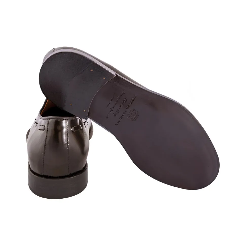Bottega Senatore - Vittorio - Mocassino - Brown - Italian Handmade Man Shoes - High Quality Leather Shoes - Avvenice