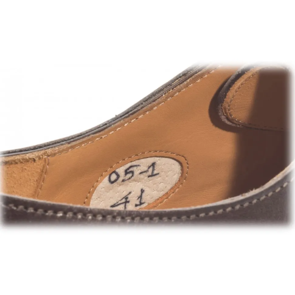 Bottega Senatore - Vittorio - Mocassino - Brown - Italian Handmade Man Shoes - High Quality Leather Shoes - Avvenice