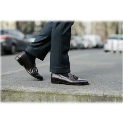 Bottega Senatore - Vittorio - Mocassino - Brown - Italian Handmade Man Shoes - High Quality Leather Shoes - Avvenice
