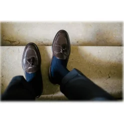 Bottega Senatore - Vittorio - Mocassino - Brown - Italian Handmade Man Shoes - High Quality Leather Shoes - Avvenice