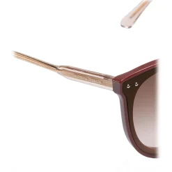 Bottega Veneta - Acetate and Metal Pantos Sunglasses - Brown Nude - Sunglasses - Bottega Veneta Eyewear - Avvenice