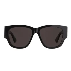 Bottega Veneta - Acetate D Design Sunglasses - Black Grey - Sunglasses - Bottega Veneta Eyewear - Avvenice