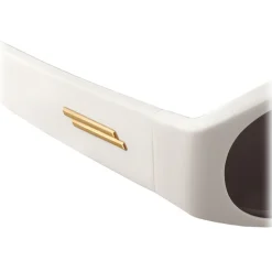 Bottega Veneta - Acetate Mask Sunglasses - Ivory Grey - Sunglasses - Bottega Veneta Eyewear - Avvenice