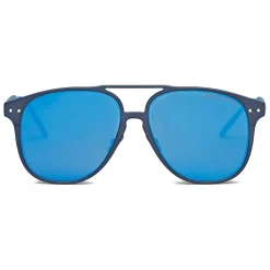 Bottega Veneta - Alluminium Aviator Sunglasses - Blue - Sunglasses - Bottega Veneta Eyewear - Avvenice