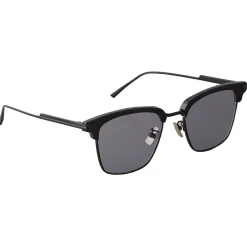 Bottega Veneta - Clubmaster Sunglasses - Black Grey - Sunglasses - Bottega Veneta Eyewear - Avvenice
