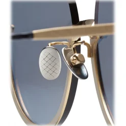 Bottega Veneta - Light Metal Cat Eye Sunglasses - Blue - Sunglasses - Bottega Veneta Eyewear - Avvenice
