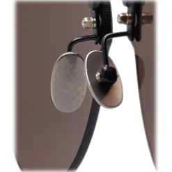 Bottega Veneta - Metal Cat Eye Sunglasses - Black Grey - Sunglasses - Bottega Veneta Eyewear - Avvenice