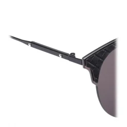 Bottega Veneta - Metal Cat Eye Sunglasses - Black Grey - Sunglasses - Bottega Veneta Eyewear - Avvenice