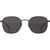 Bottega Veneta - Metal Square Sunglasses - Black Grey - Sunglasses - Bottega Veneta Eyewear - Avvenice