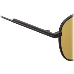 Bottega Veneta - Metal Square Sunglasses - Black - Sunglasses - Bottega Veneta Eyewear - Avvenice