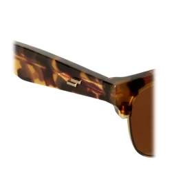 Bottega Veneta - The Original 03 Classic Sunglasses - Havana - Sunglasses - Bottega Veneta Eyewear - Avvenice