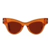 Bottega Veneta - The Original 04 Cat Eye Sunglasses - Orange - Sunglasses - Bottega Veneta Eyewear - Avvenice