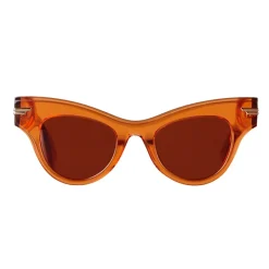 Bottega Veneta - The Original 04 Cat Eye Sunglasses - Orange - Sunglasses - Bottega Veneta Eyewear - Avvenice