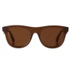 Bottega Veneta - The Original 01 D Classic Sunglasses - Brown - Sunglasses - Bottega Veneta Eyewear - Avvenice