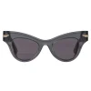 Bottega Veneta - The Original 04 Cat Eye Sunglasses - Grey - Sunglasses - Bottega Veneta Eyewear - Avvenice