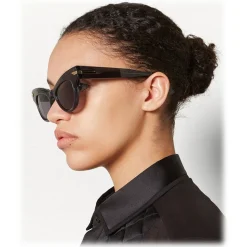 Bottega Veneta - The Original 04 Cat Eye Sunglasses - Grey - Sunglasses - Bottega Veneta Eyewear - Avvenice