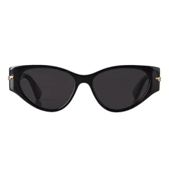 Bottega Veneta - The Original 02 Cat Eye Sunglasses - Black Grey - Sunglasses - Bottega Veneta Eyewear - Avvenice