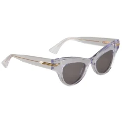 Bottega Veneta - The Original 04 Cat Eye Sunglasses - Transparent Grey - Sunglasses - Bottega Veneta Eyewear - Avvenice