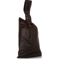 Bottega Veneta Vintage - BV Twist Leather Handbag - Dark Brown - Leather Handbag - Luxury High Quality - Avvenice