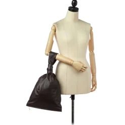 Bottega Veneta Vintage - BV Twist Leather Handbag - Dark Brown - Leather Handbag - Luxury High Quality - Avvenice