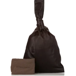 Bottega Veneta Vintage - BV Twist Leather Handbag - Dark Brown - Leather Handbag - Luxury High Quality - Avvenice
