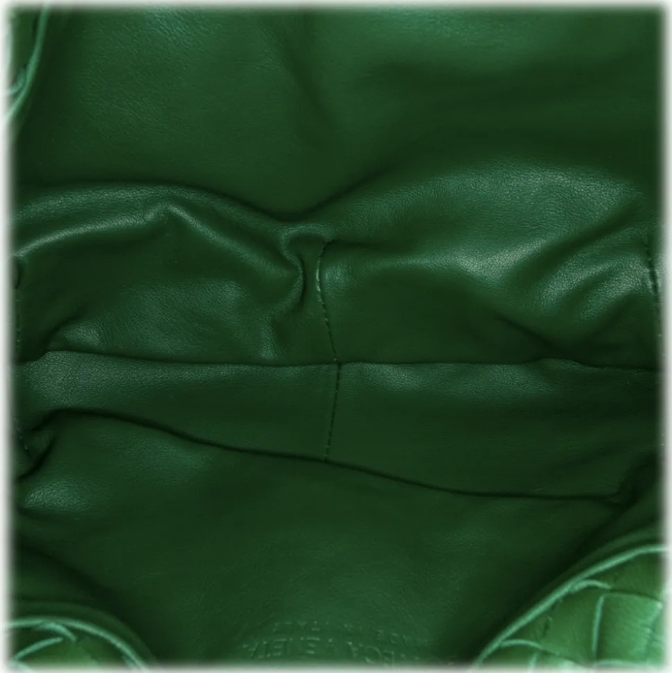 Bottega Veneta Vintage - Intrecciato Bulb Shoulder Bag - Green - Leather Handbag - Luxury High Quality - Avvenice