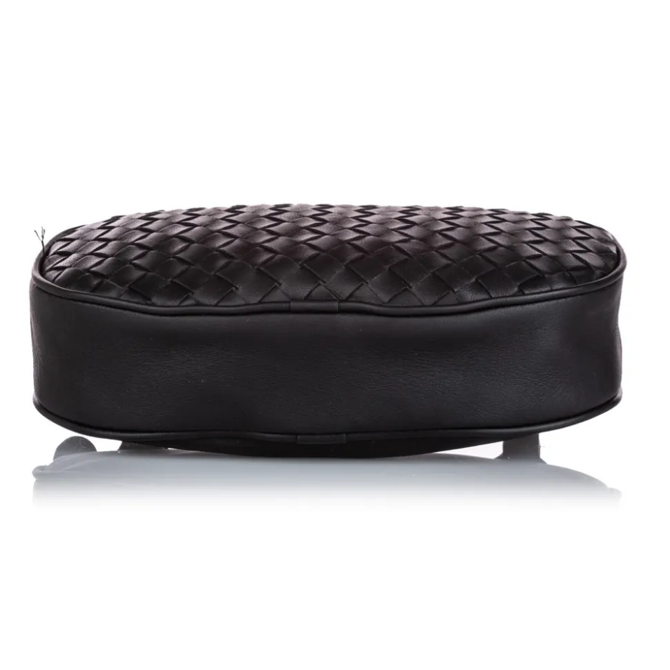 Bottega Veneta Vintage - Intrecciato Leather Belt Bag - Black - Leather Belt Bag - Luxury High Quality - Avvenice