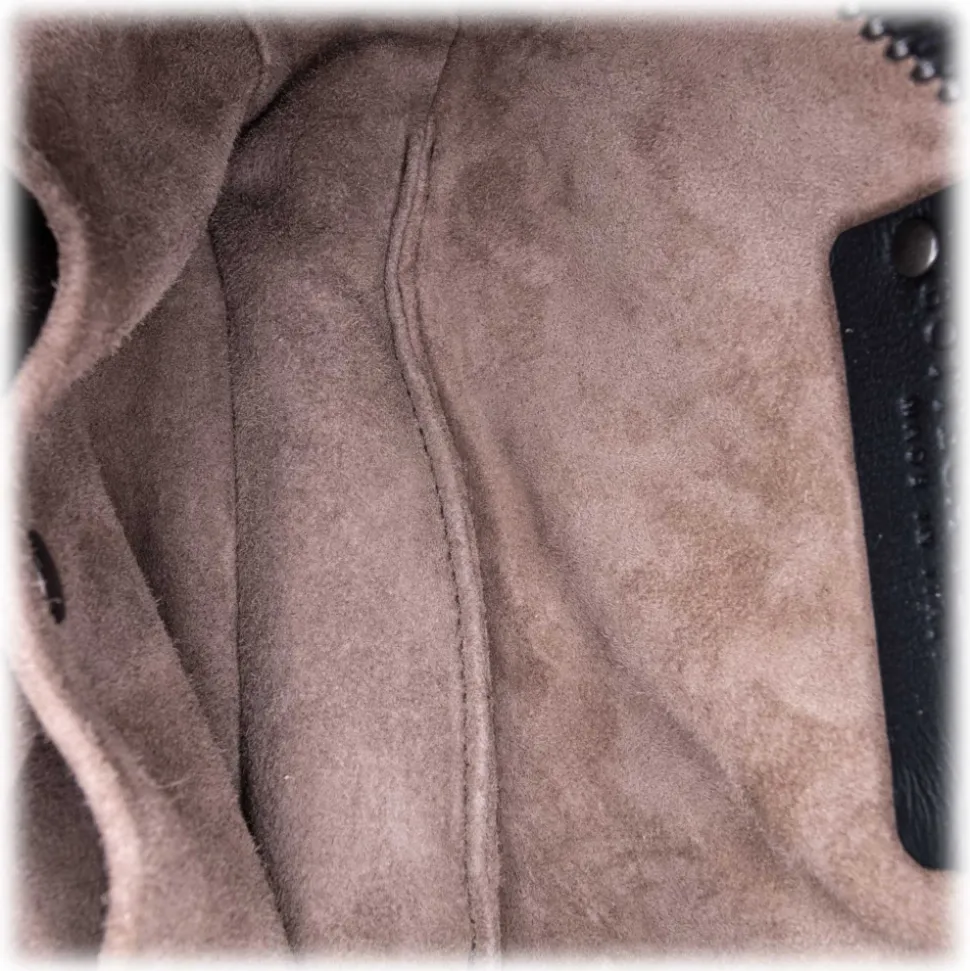 Bottega Veneta Vintage - Intrecciato Leather Belt Bag - Black - Leather Belt Bag - Luxury High Quality - Avvenice