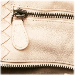 Bottega Veneta Vintage - Intrecciato Leather Handbag - Beige - Leather Handbag - Luxury High Quality - Avvenice
