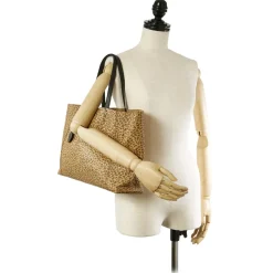 Bottega Veneta Vintage - Leopard Print Intrecciomirage Leather Tote Bag - Brown - Leather Handbag - Luxury High Quality - Avvenice