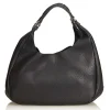 Bottega Veneta Vintage - Leather Hobo Bag - Black - Leather Handbag - Luxury High Quality - Avvenice