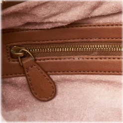 Bottega Veneta Vintage - Leather Flower Intrecciato Hobo Bag - Brown - Leather Handbag - Luxury High Quality - Avvenice