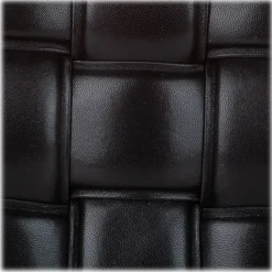 Bottega Veneta Vintage - Padded Cassette Leather Crossbody Bag - Black - Leather Handbag - Luxury High Quality - Avvenice