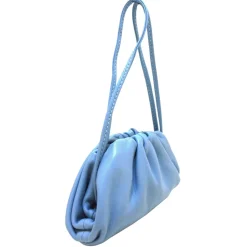 Bottega Veneta Vintage - The Mini Pouch - Light Blue - Leather Handbag - Luxury High Quality - Avvenice