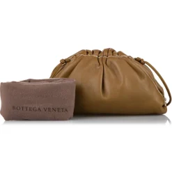 Bottega Veneta Vintage - The Mini Pouch - Light Brown - Leather Handbag - Luxury High Quality - Avvenice