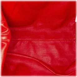Bottega Veneta Vintage - The Pouch Intrecciato Leather Clutch Bag - Red - Leather Handbag - Luxury High Quality - Avvenice